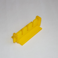 Assembled parachute folding and rigging jig